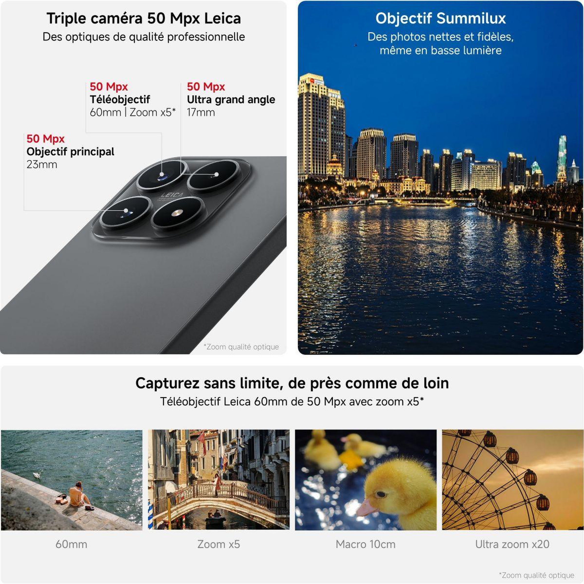 Voir la diapositive 3 : XIAOMI Smartphone 17 conçu avec leica 512go vert 5g