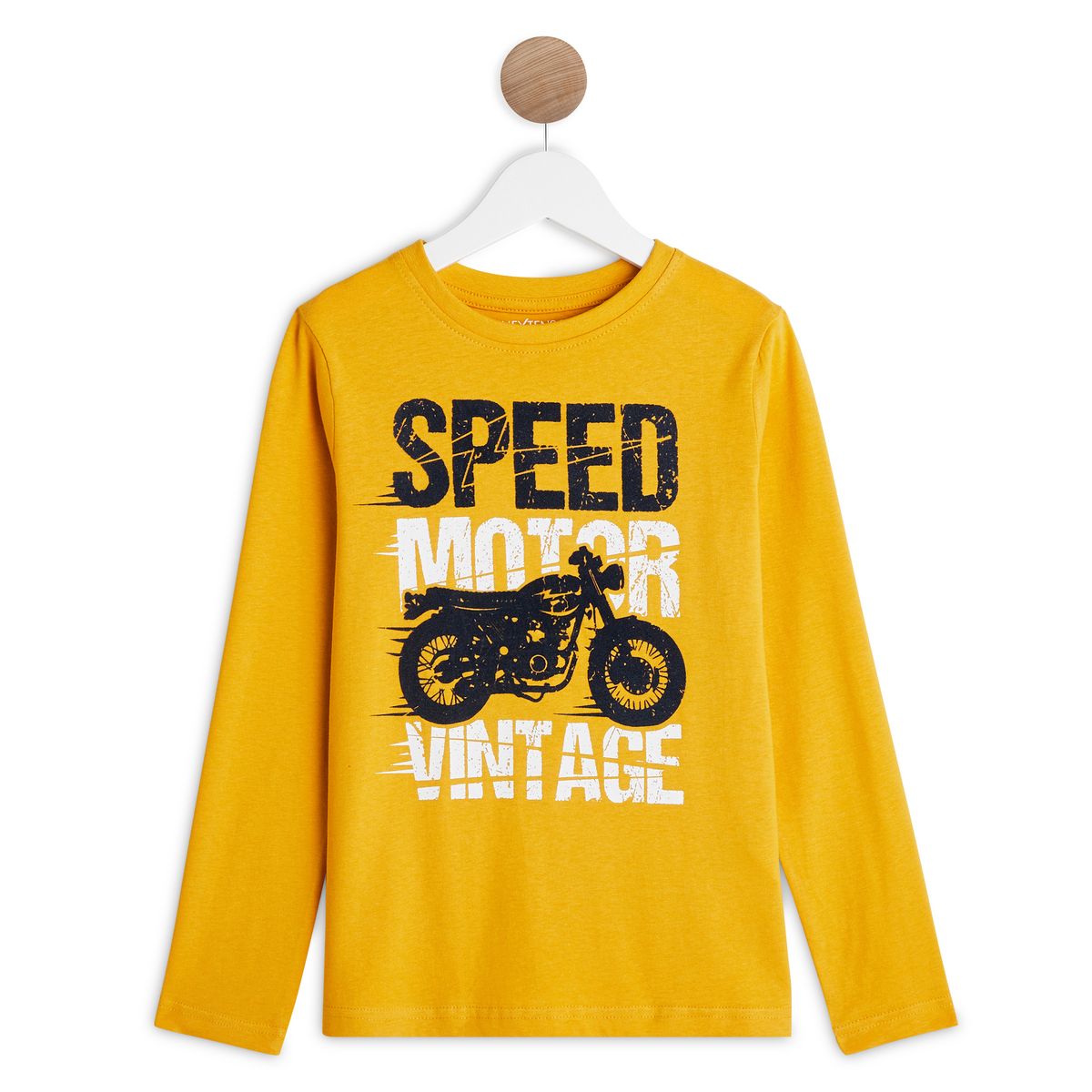 IN EXTENSO T-shirt manches longues moto garçon