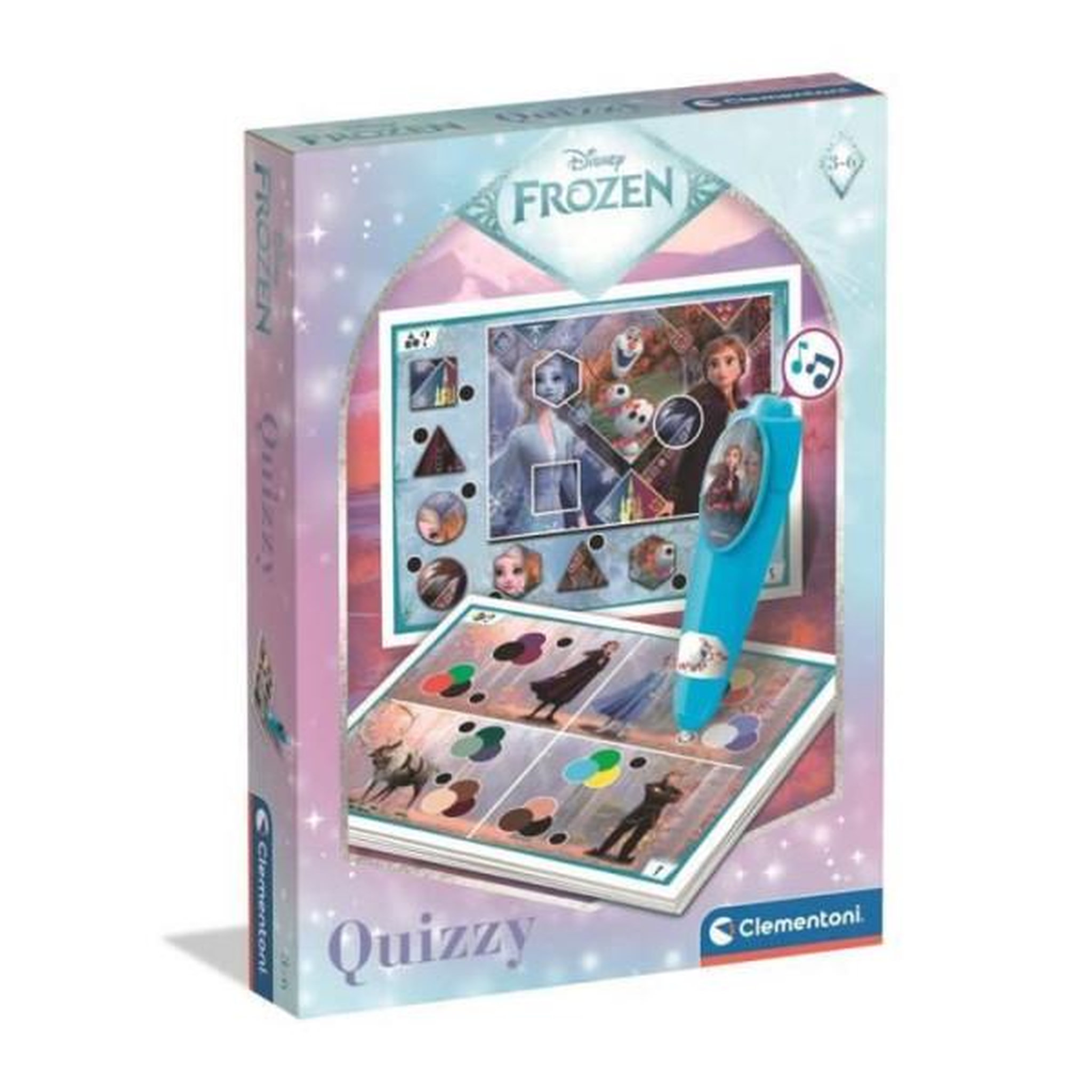 CLEMENTONI Clementoni - quizzy - la reine des neiges