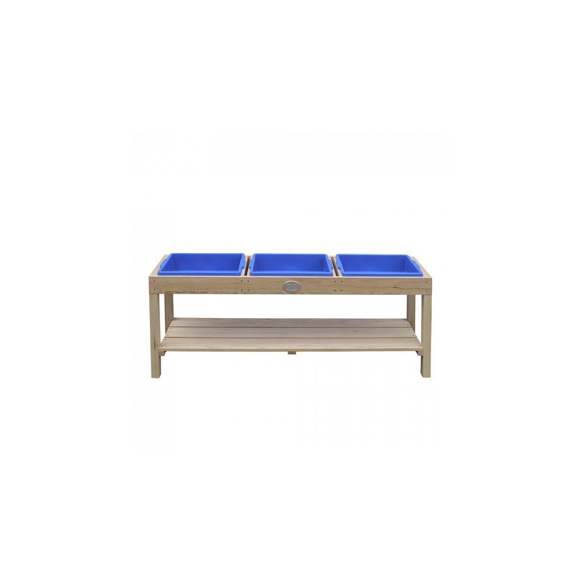 Axi House AXI Table d'activite 3 containers Naturel Marron