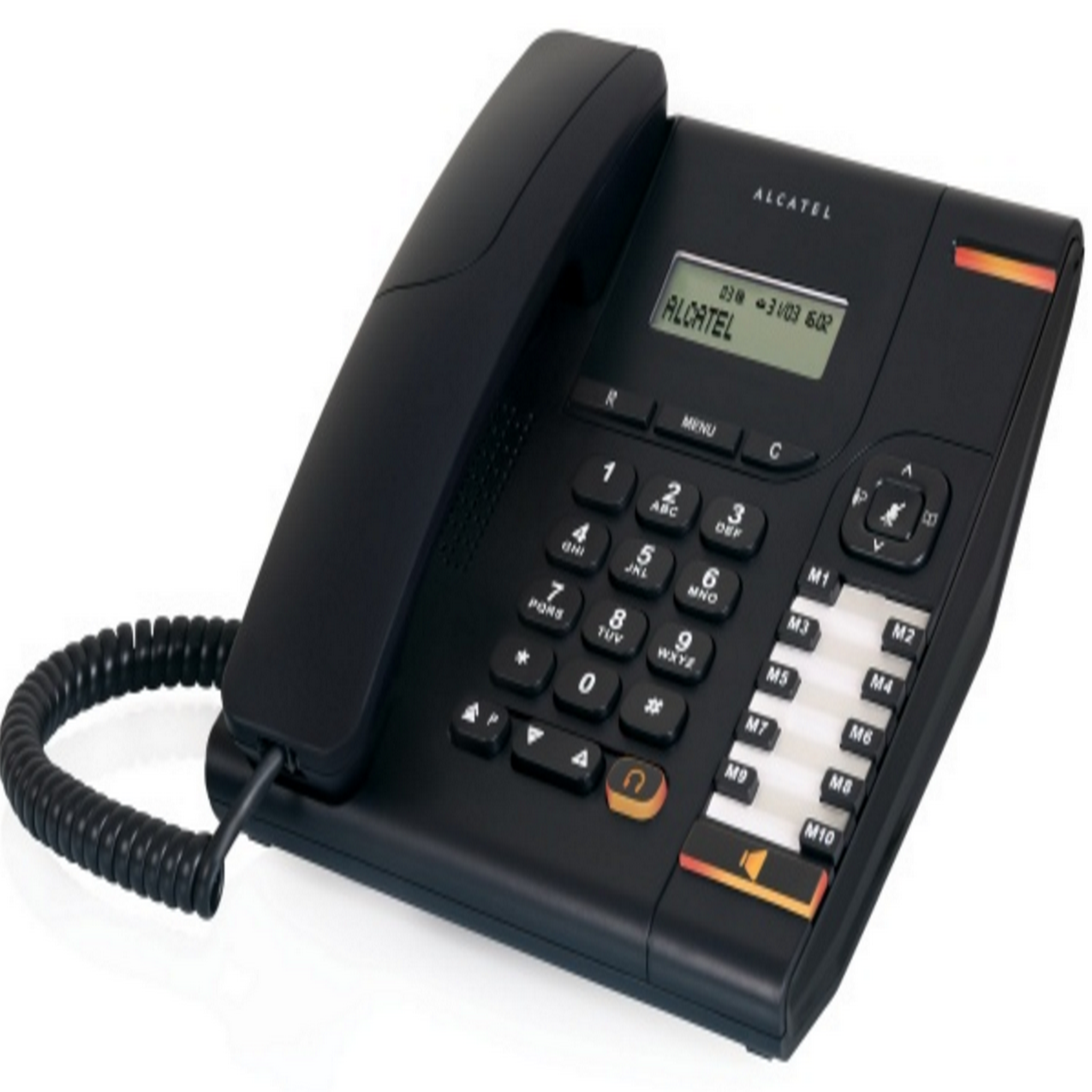 Alcatel Téléphone filaire noir - TEMPORIS 580 NOIR