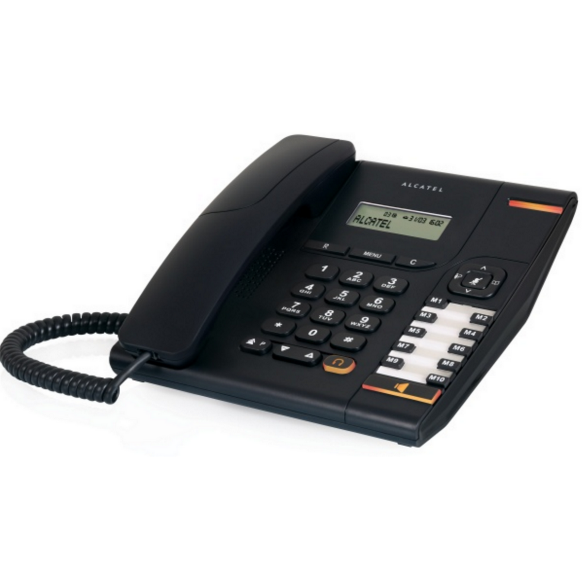 Alcatel Téléphone filaire noir - temporis 580 noir