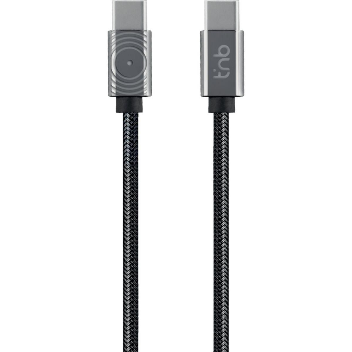 TNB Câble USB vers USB-C 1.5 nylon noir