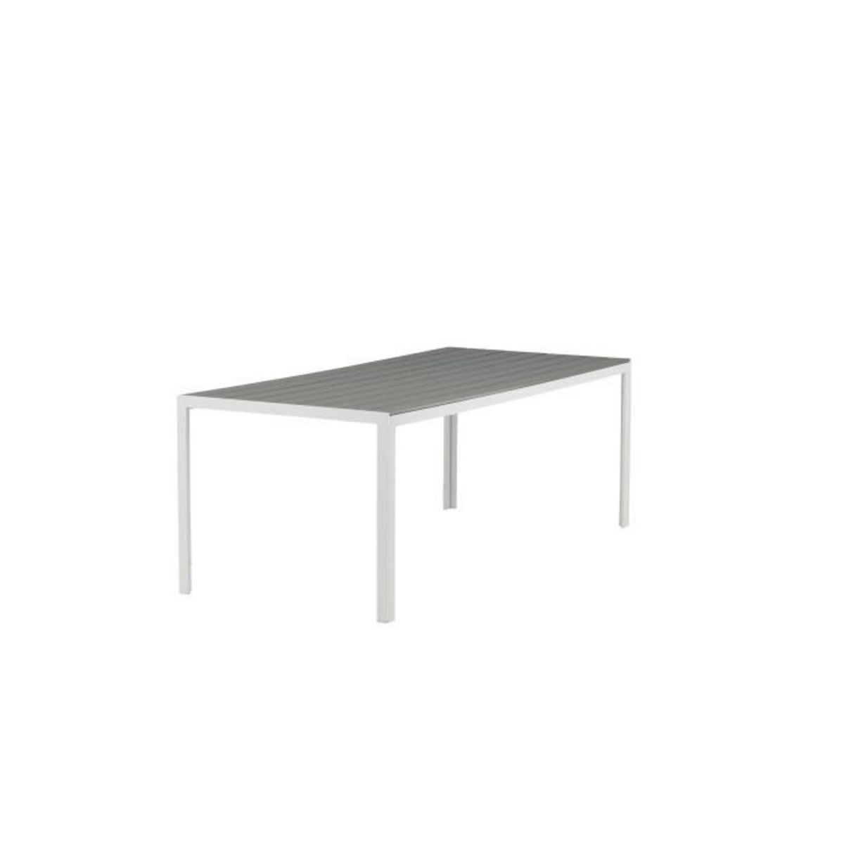 Paris Prix Table de Jardin  Break  205cm Gris