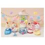 Voir la diapositive 5 : Sylvanian families Sylvanian La fille chat bicolore et son gouter d'anniversaire 