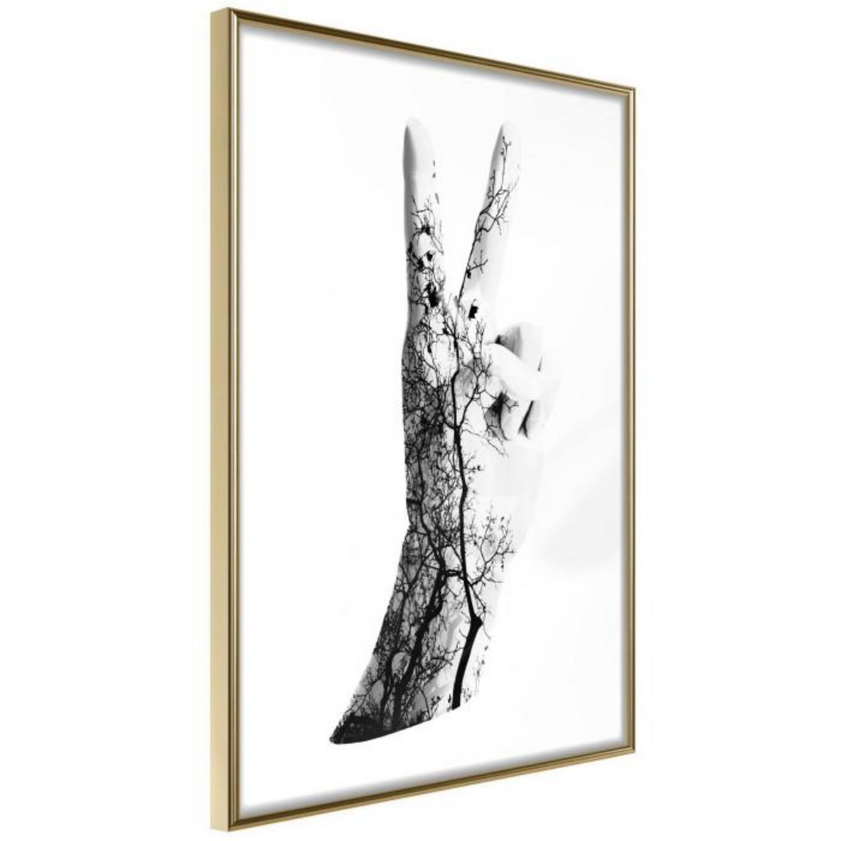 Paris Prix Affiche Murale Encadrée  Peace