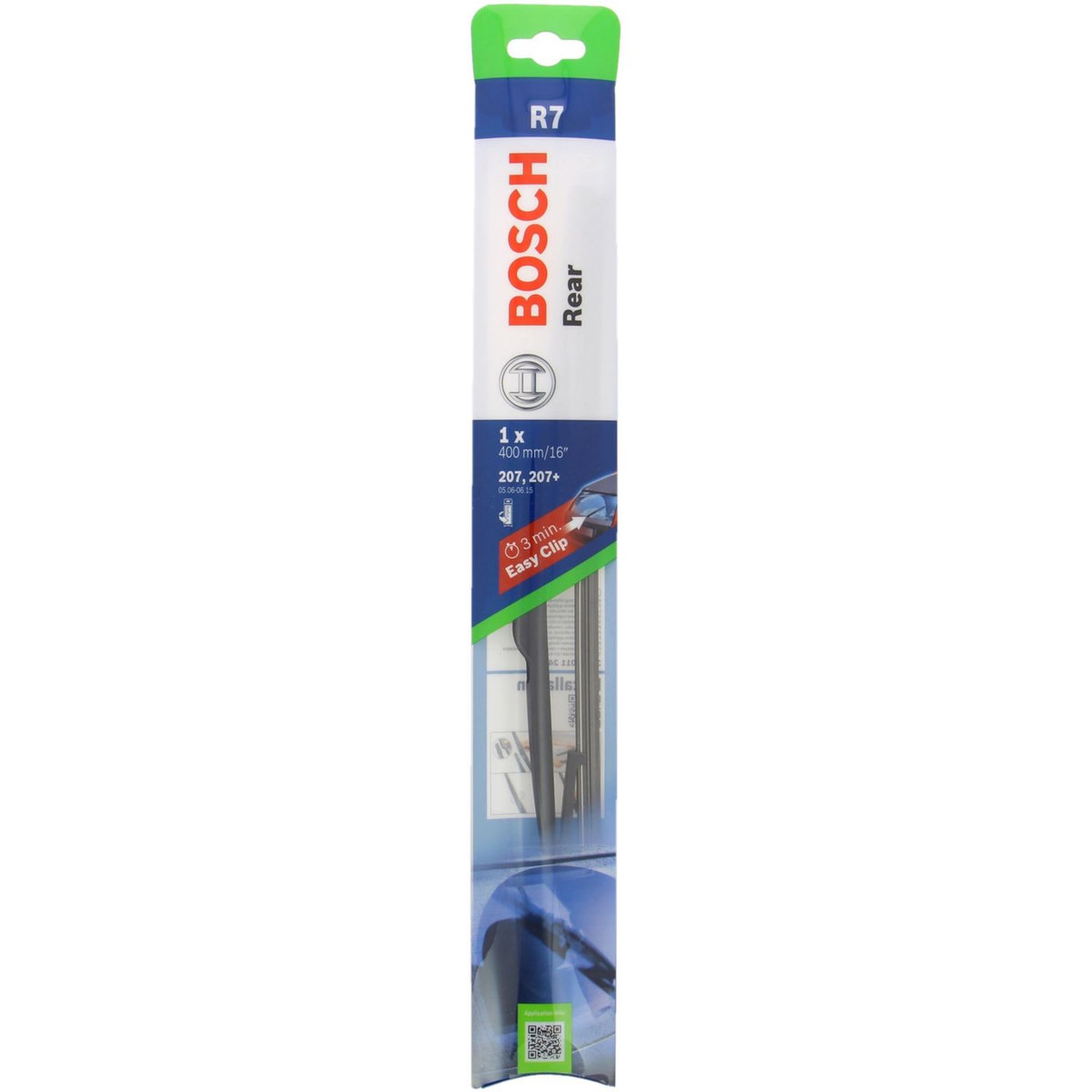 BOSCH Balai d'essuie-glace arrière BOSCH 207 N°R7