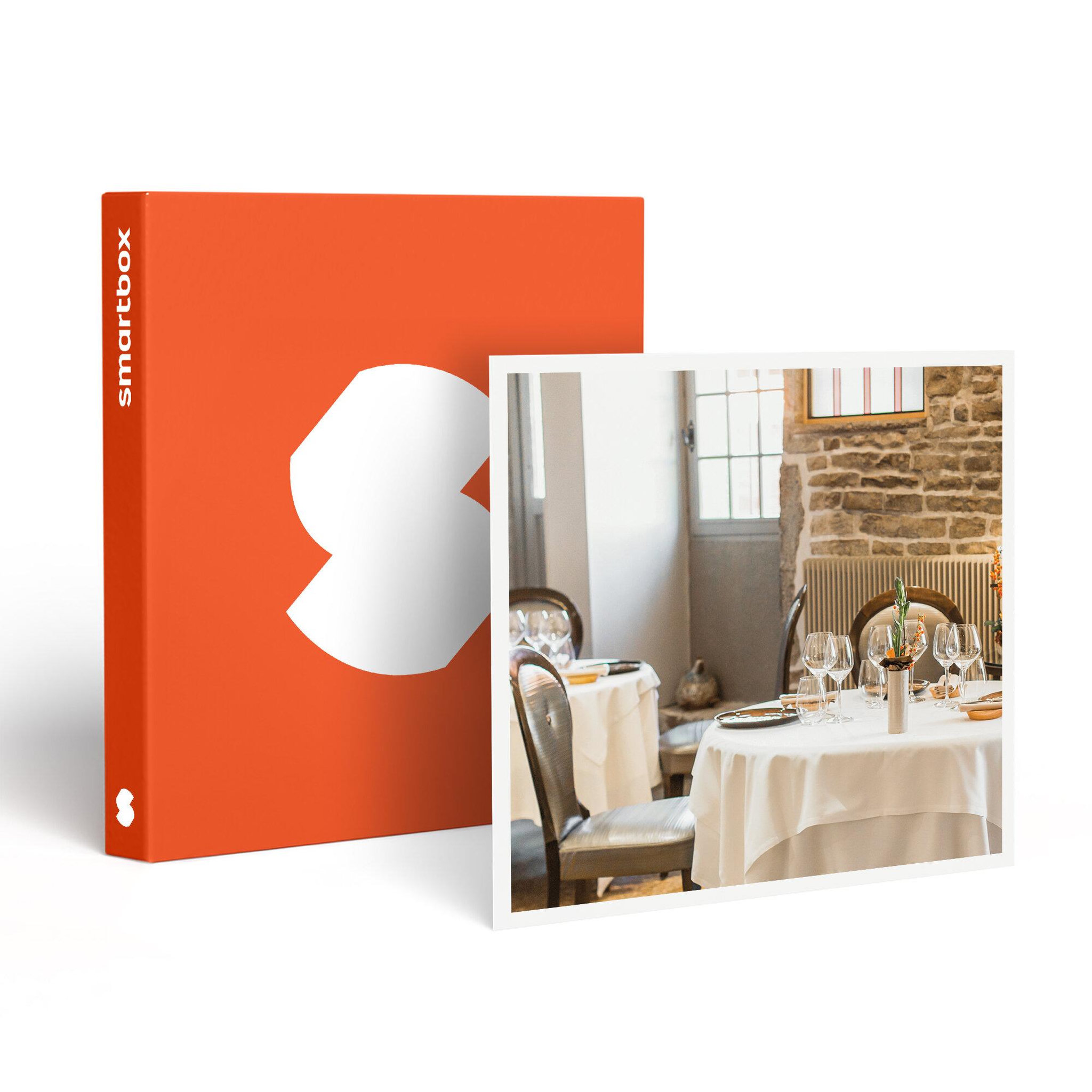Smartbox Adresses primées : repas 7 plats avec accord mets et vins au restaurant l'auberge de la charme près de dijon - coffret cadeau gastronomie