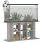 Voir la diapositive 3 : VIDAXL Support pour aquarium sonoma gris 120x40x60cm bois d ingénierie