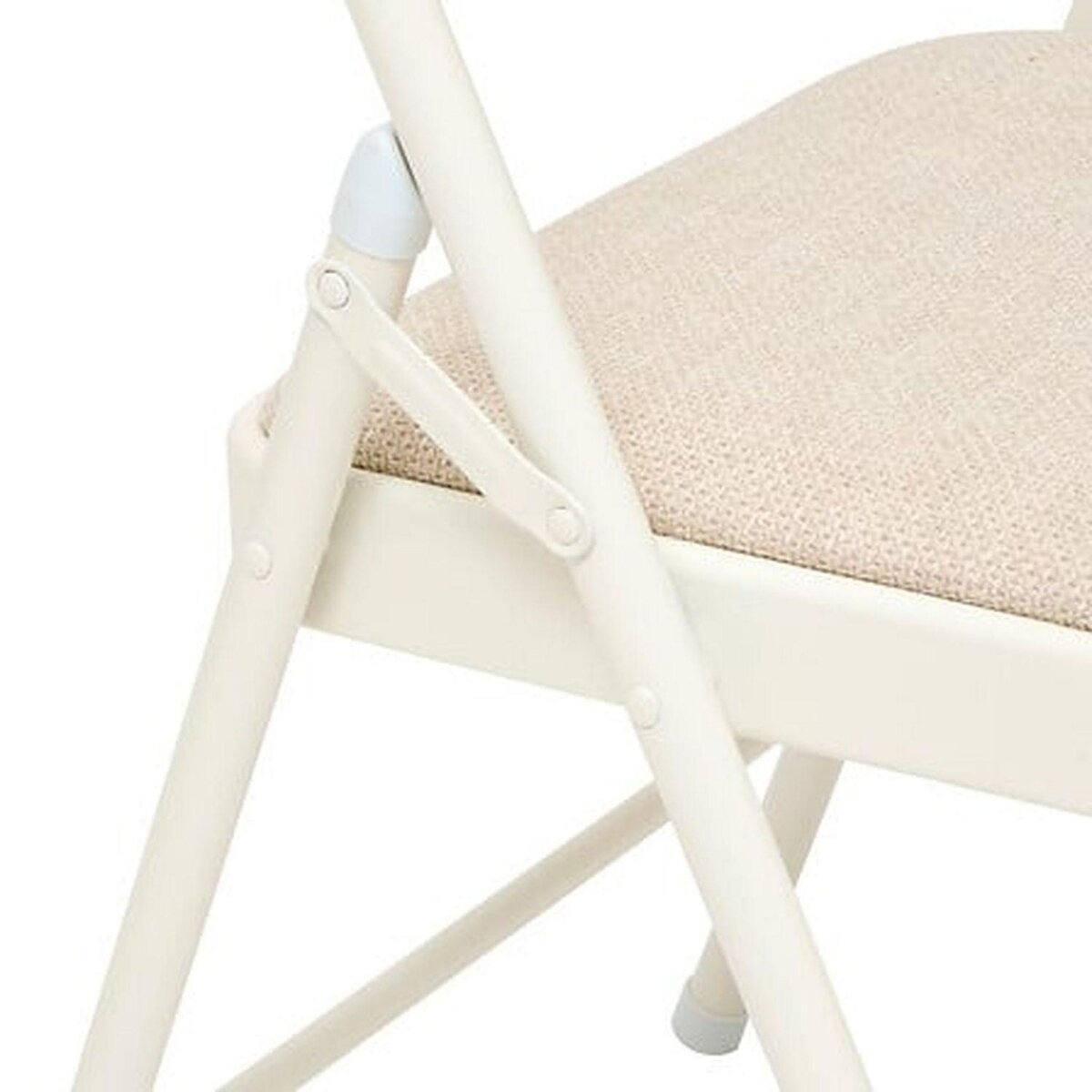 FIVE Chaise pliante en tissu chiné FLEXY