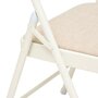Voir la diapositive 5 : FIVE Chaise pliante en tissu chiné FLEXY