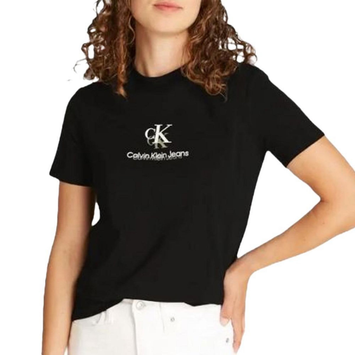 CALVIN KLEIN JEANS T Shirt  Femme Calvin Klein Jeans Shadow Graphic