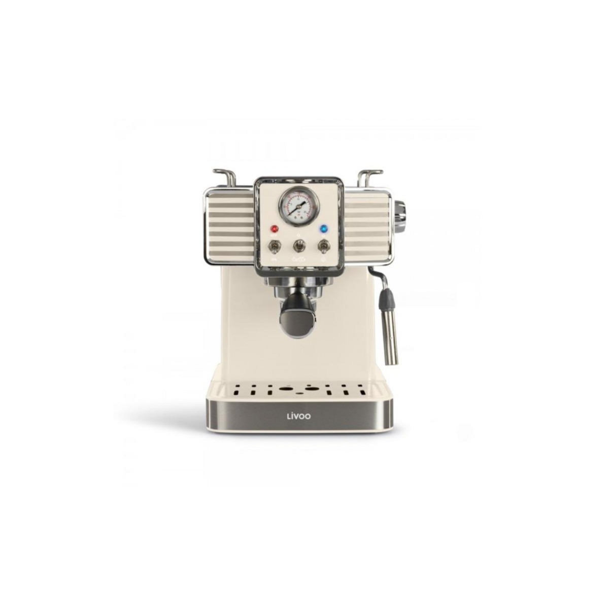 LIVOO Machine à expresso 15bars crème - DOD174C