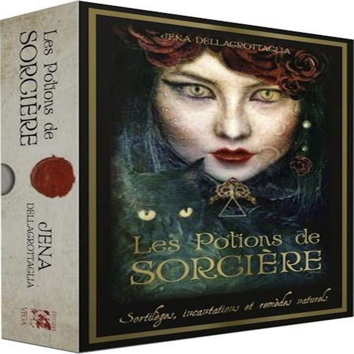 LES POTIONS DE SORCIERE. SORTILEGES, INCANTATIONS ET REMEDES NATURELS. 36 CARTES, Dellagrottaglia Jenna