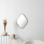 Voir la diapositive 2 : Paris Prix Miroir Déco Losange  Elio  60cm Naturel