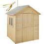 Voir la diapositive 3 : Soulet Cabane de jardin pour enfant - Bois -  H1.62m - GARANCE