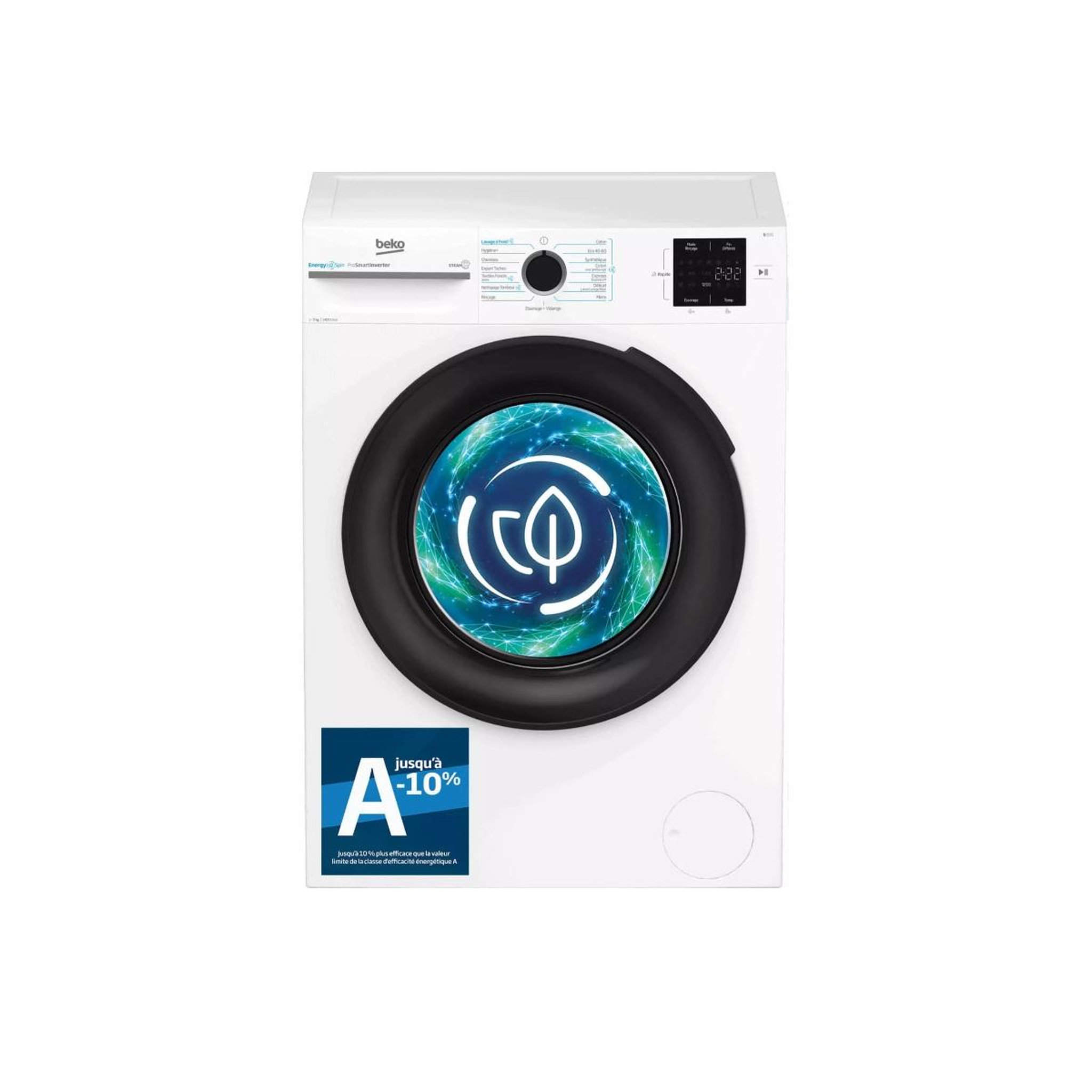 Beko Lave-linge frontal 10kg 1400 tours/min - bm34wft310411