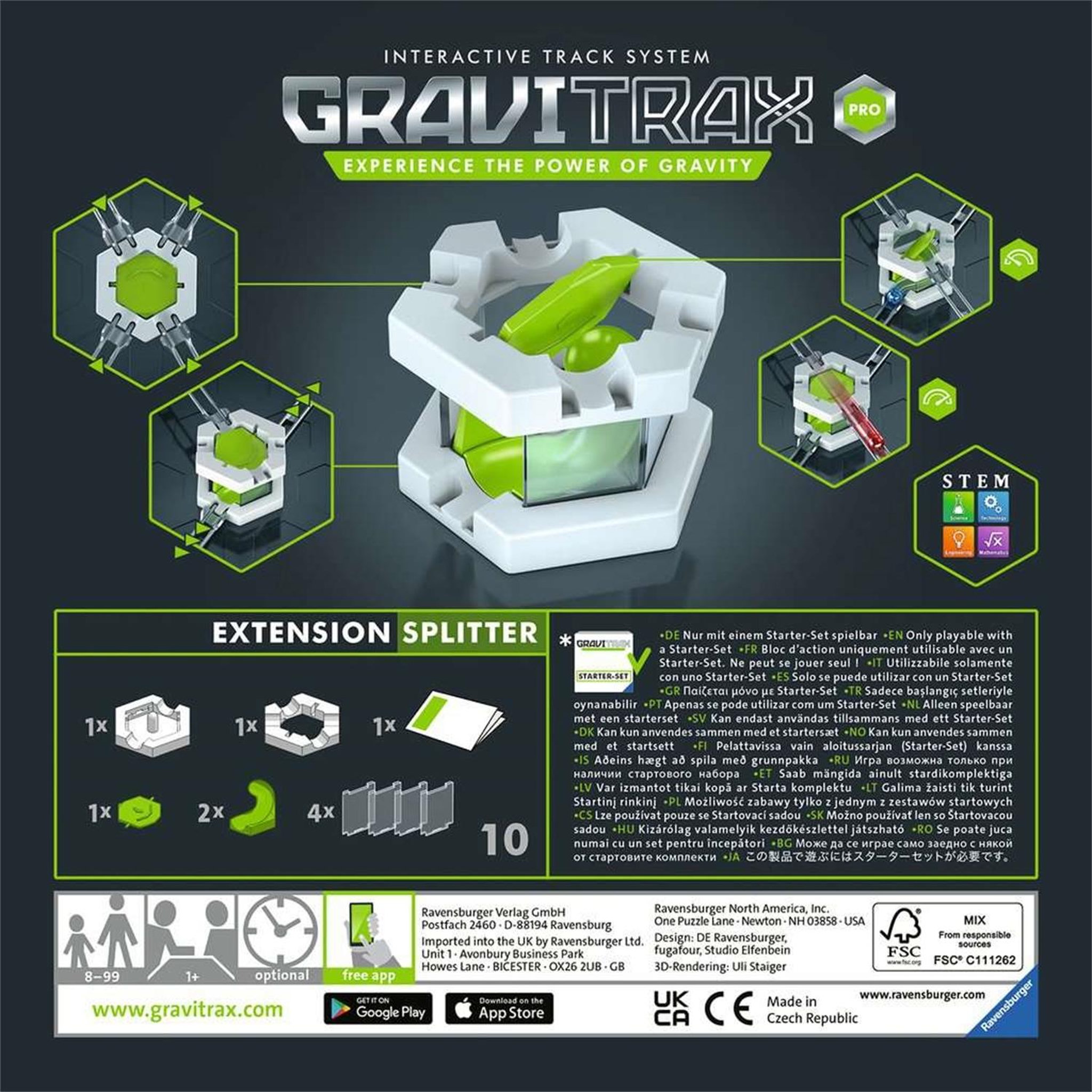 Voir la diapositive 2 : RAVENSBURGER GraviTrax PRO Séparateur