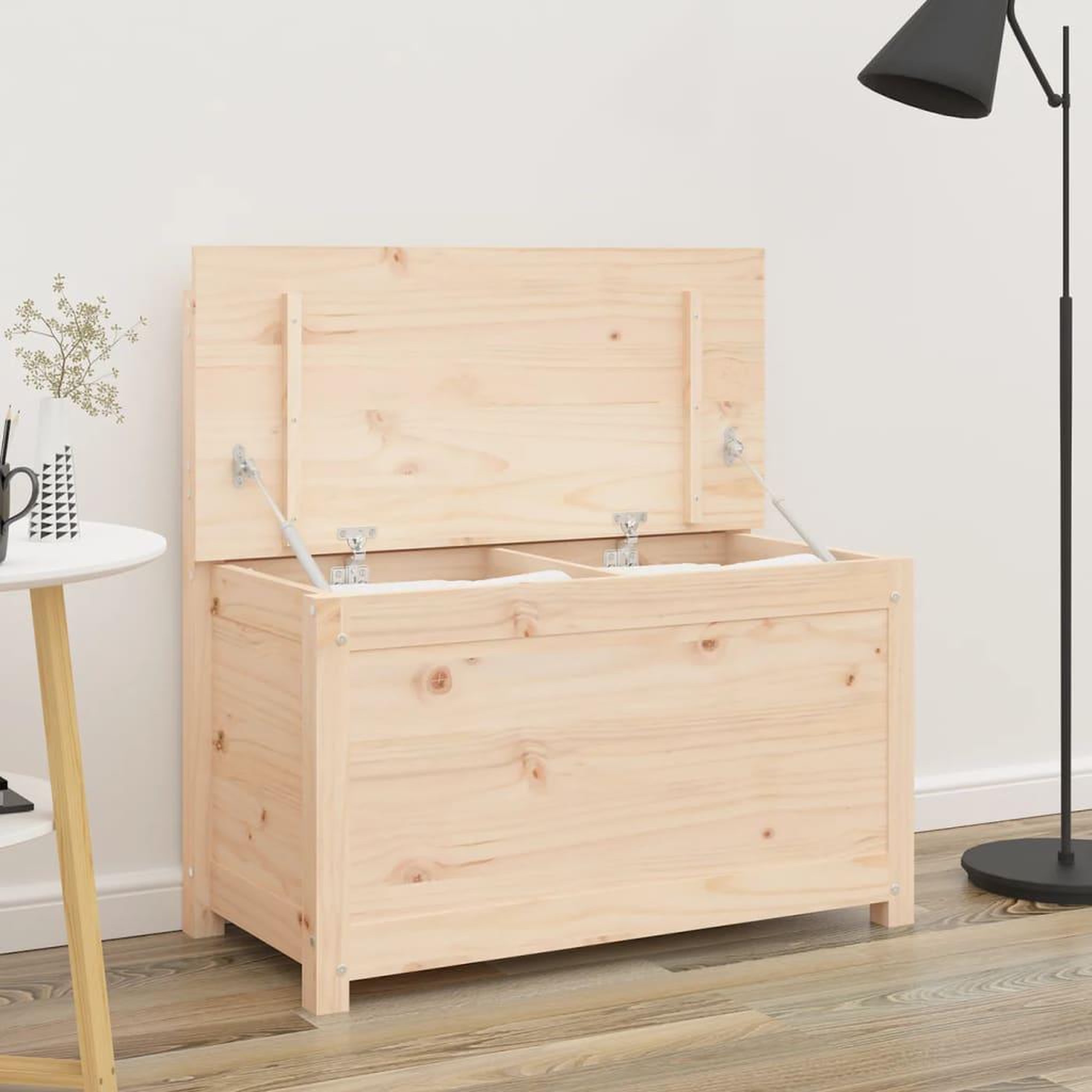 Voir la diapositive 1 : VIDAXL Banc 80x41x77 cm Bois de pin massif
