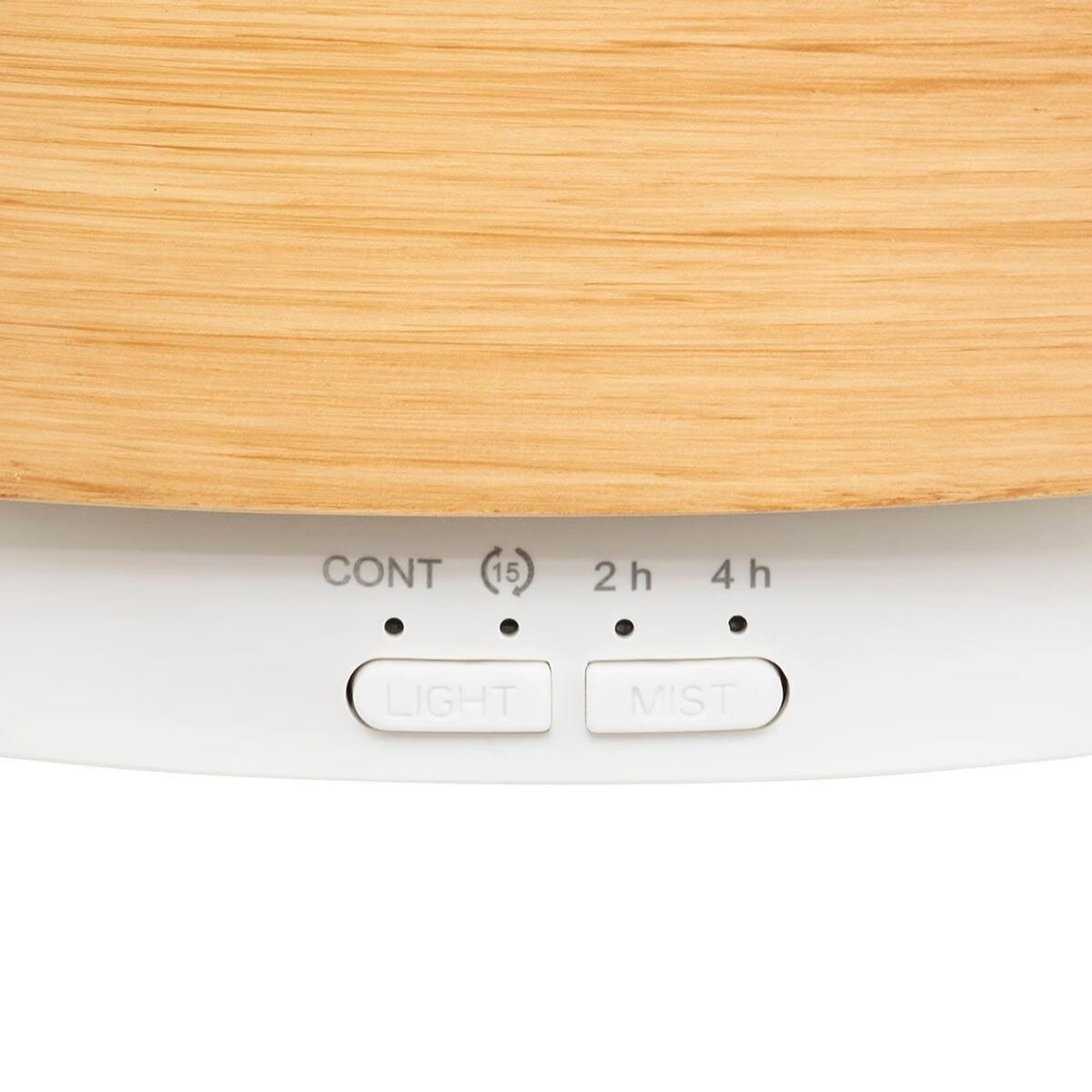 Voir la diapositive 2 : ATMOSPHERA Diffuseur d'Huile Essentielle Effet Bois  Elsy  100ml Naturel