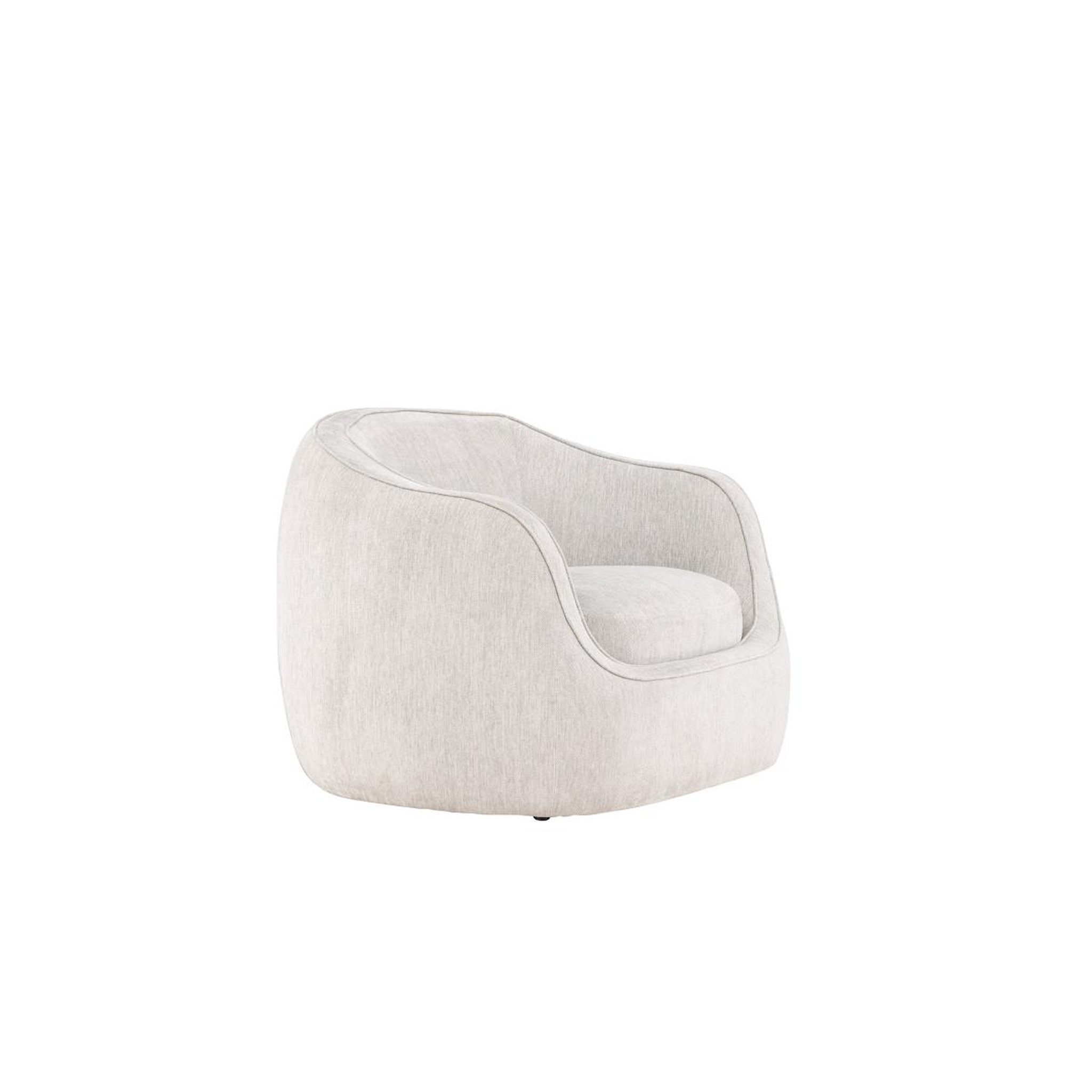 Voir la diapositive 3 : Paris Prix Fauteuil design  elio  108cm gris clair