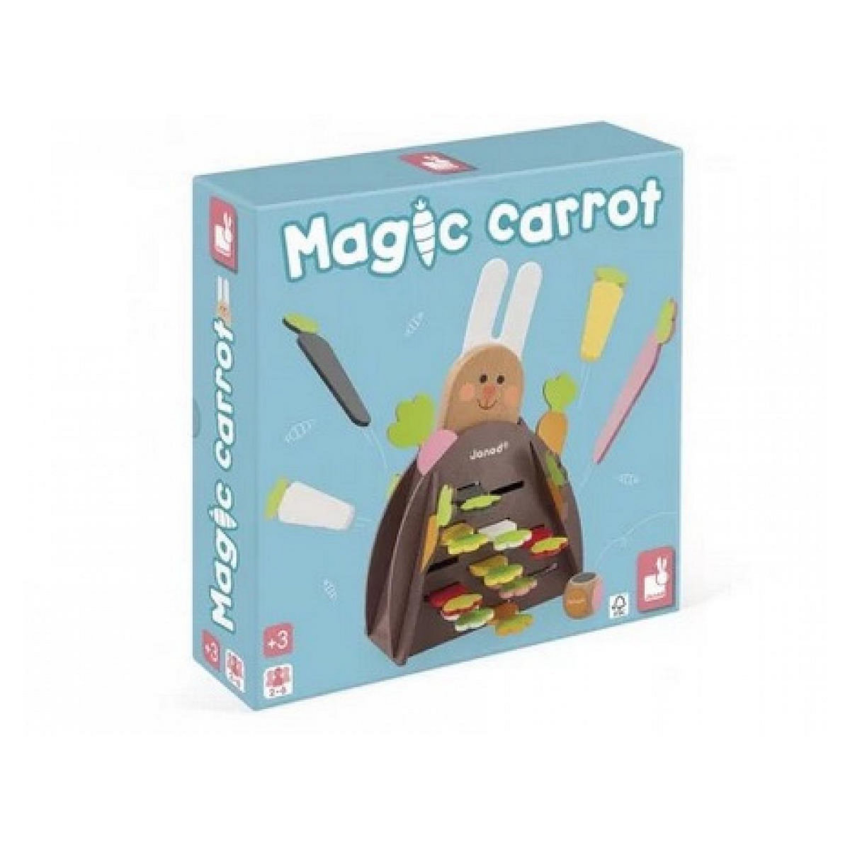Juratoys-Janod Jeu de Stratégie Magic Carrot pour Enfants - Amusement Familial