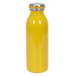   Bouteille isotherme 0.45 litres acier inoxydable jaune