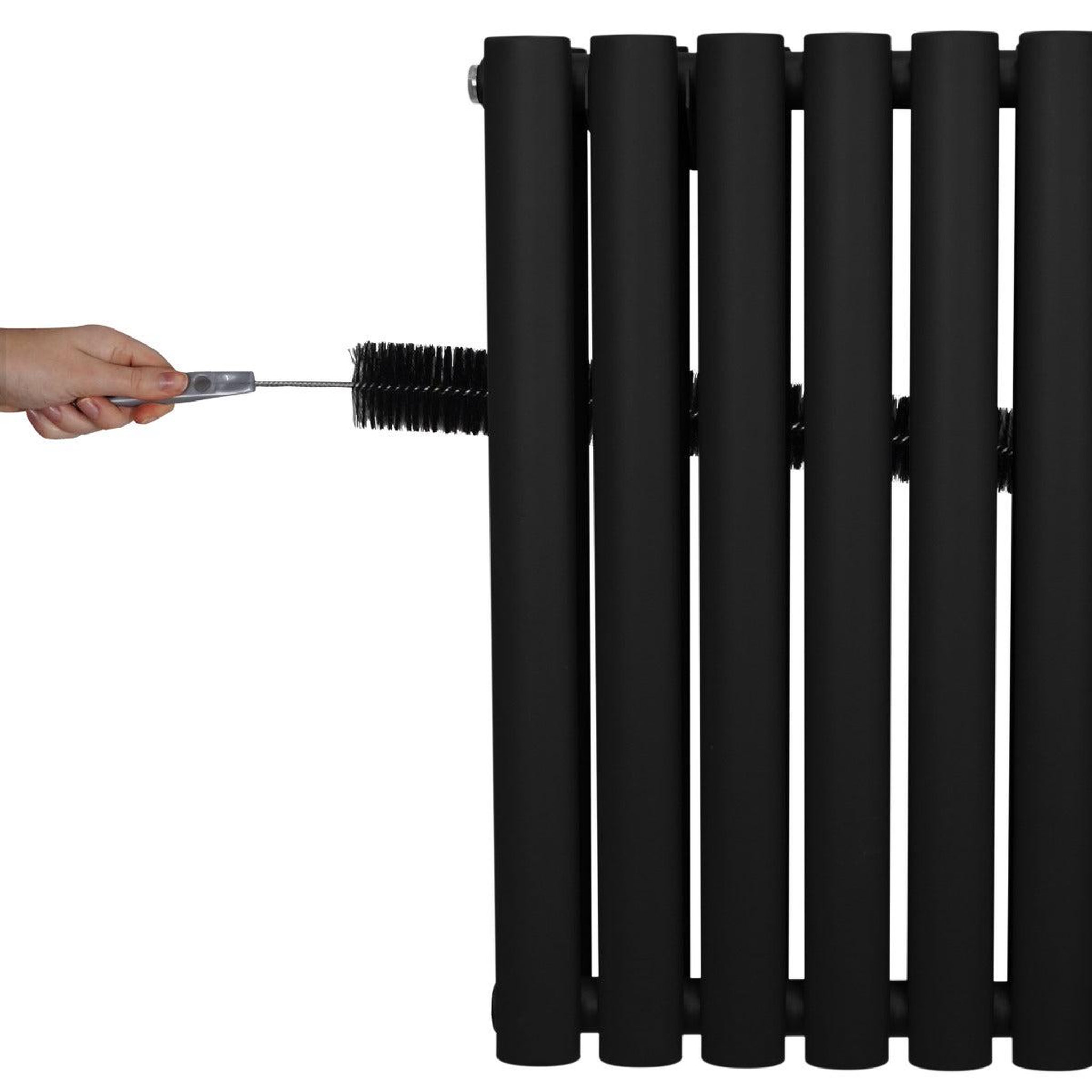 Voir la diapositive 4 : MONSTERSHOP Radiateur à colonnes ovales, 2 panneaux - 1600 x 360 mm