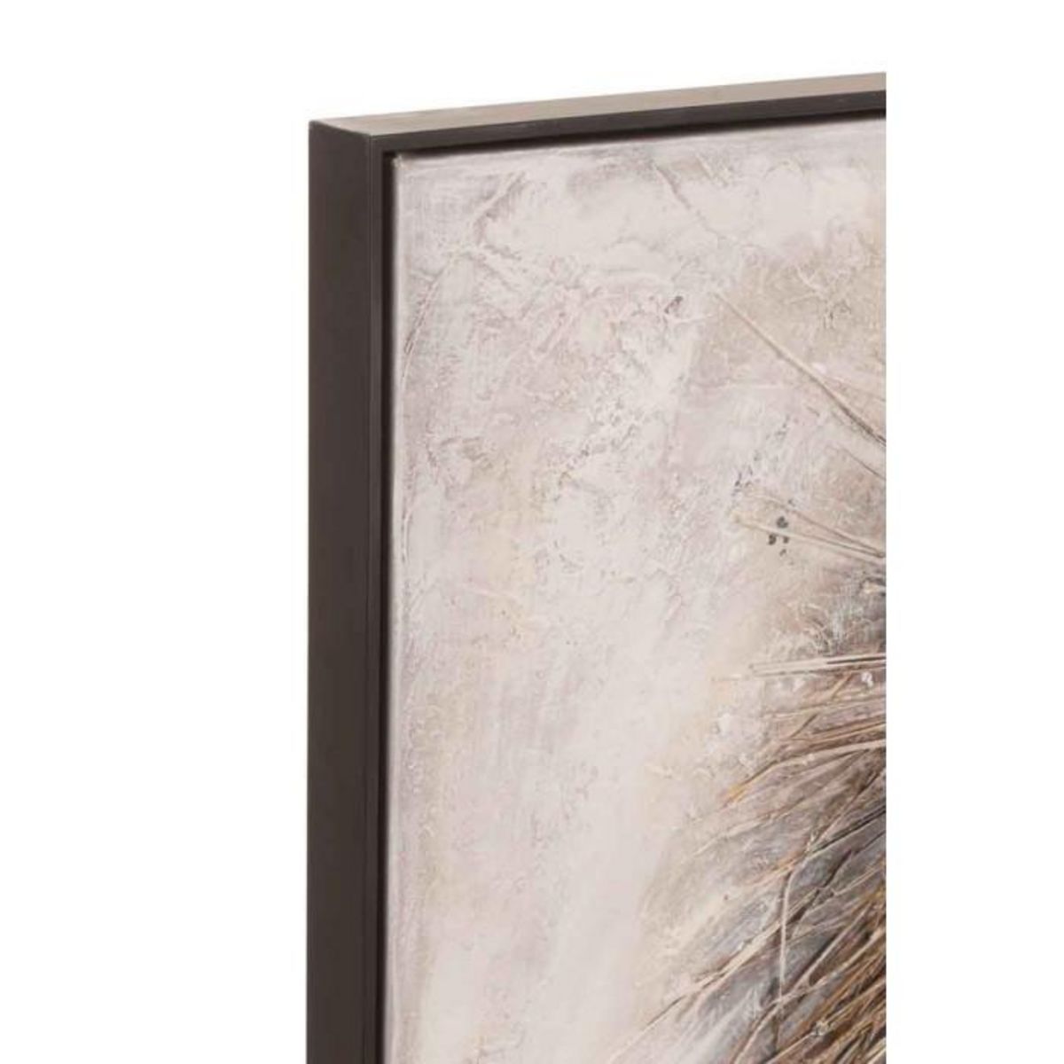 Paris Prix Tableau Peinture Déco  Lion  122x122cm Marron