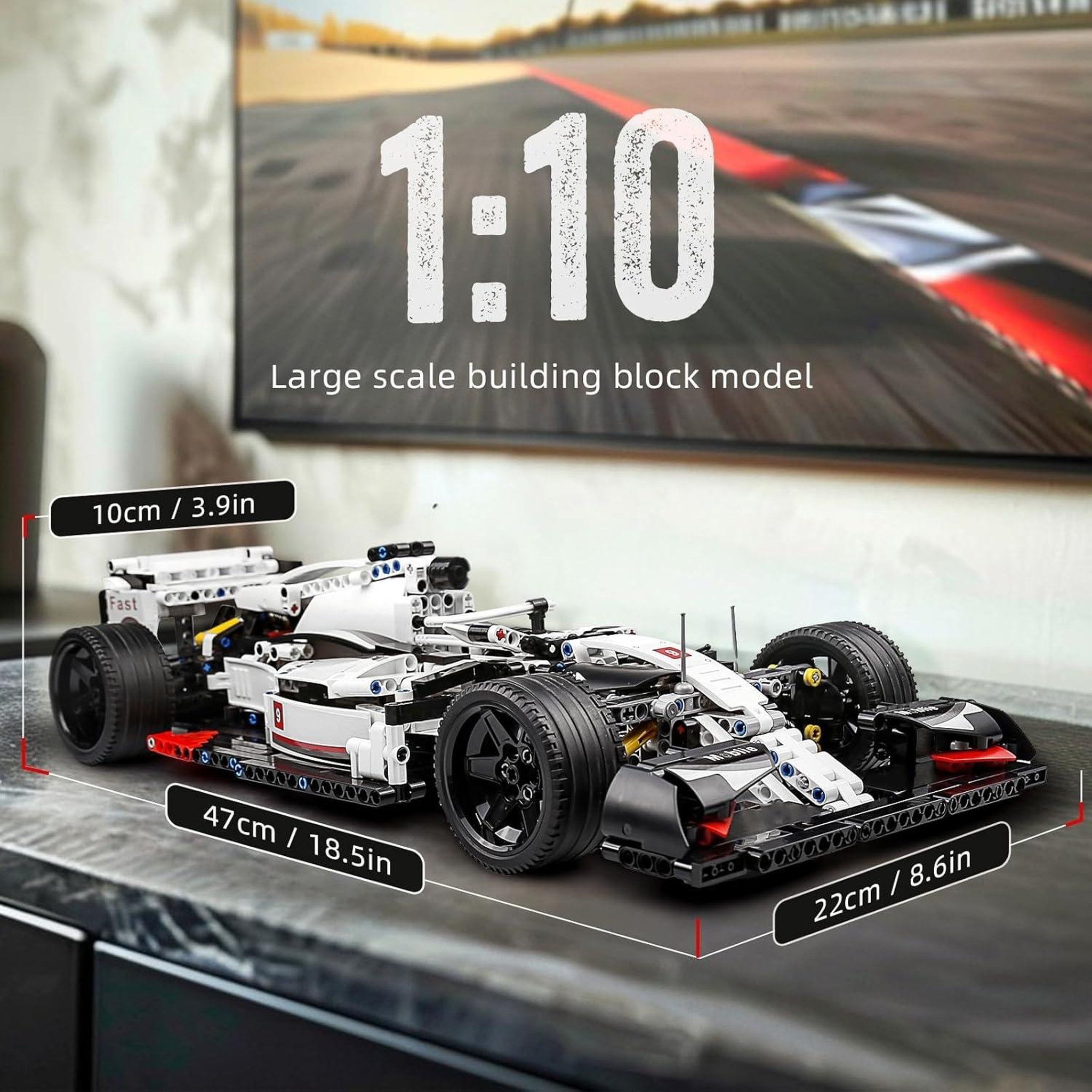 Voir la diapositive 2 : MOULD KING Véhicule de sport formule 1