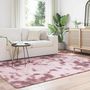 Voir la diapositive 3 : VIDAXL Tapis Shaggy a poils longs NAVARRA rose poudre 160x230 cm