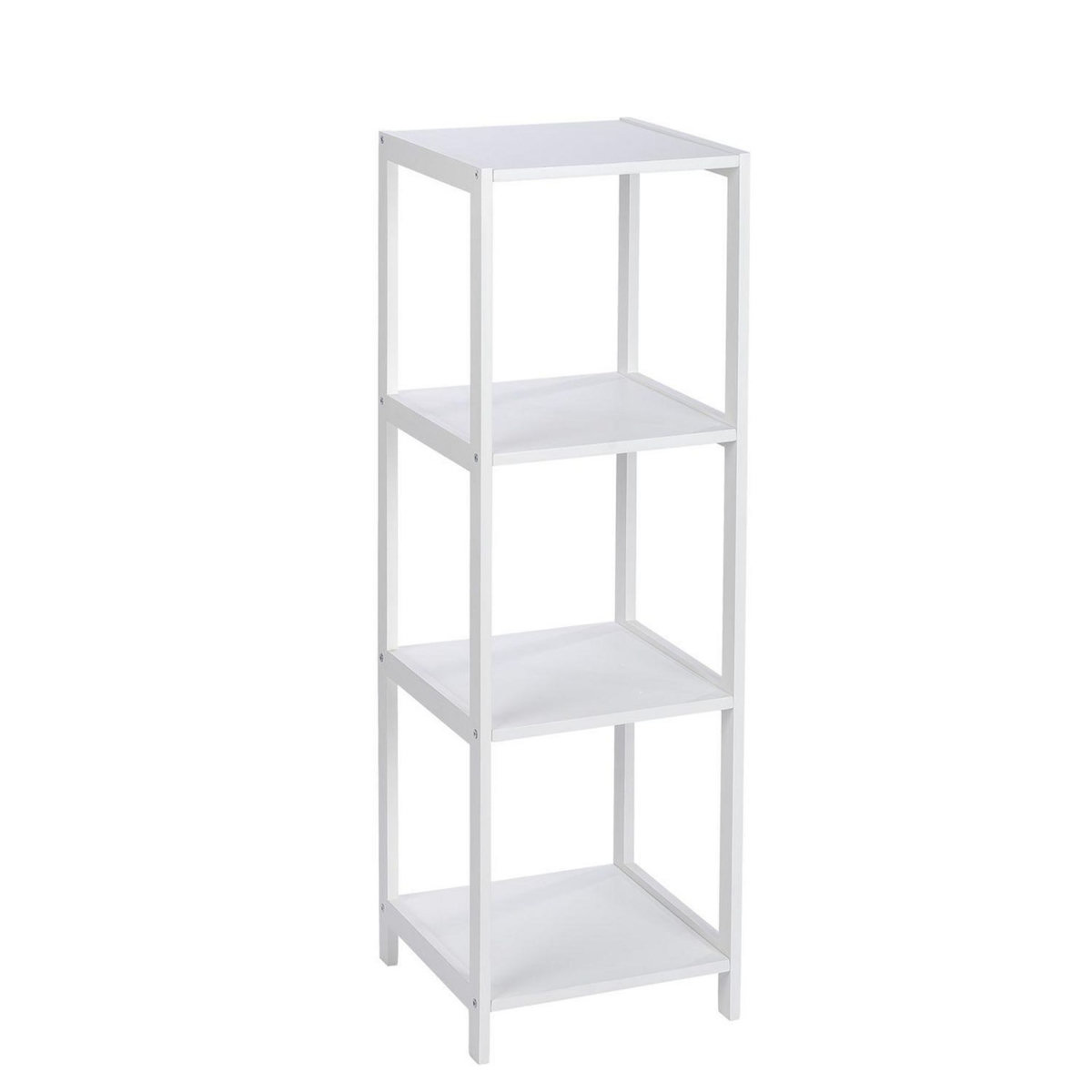 Wenko Etagère de salle de bain 4 Niveaux Olso - H. 112 cm - Blanc