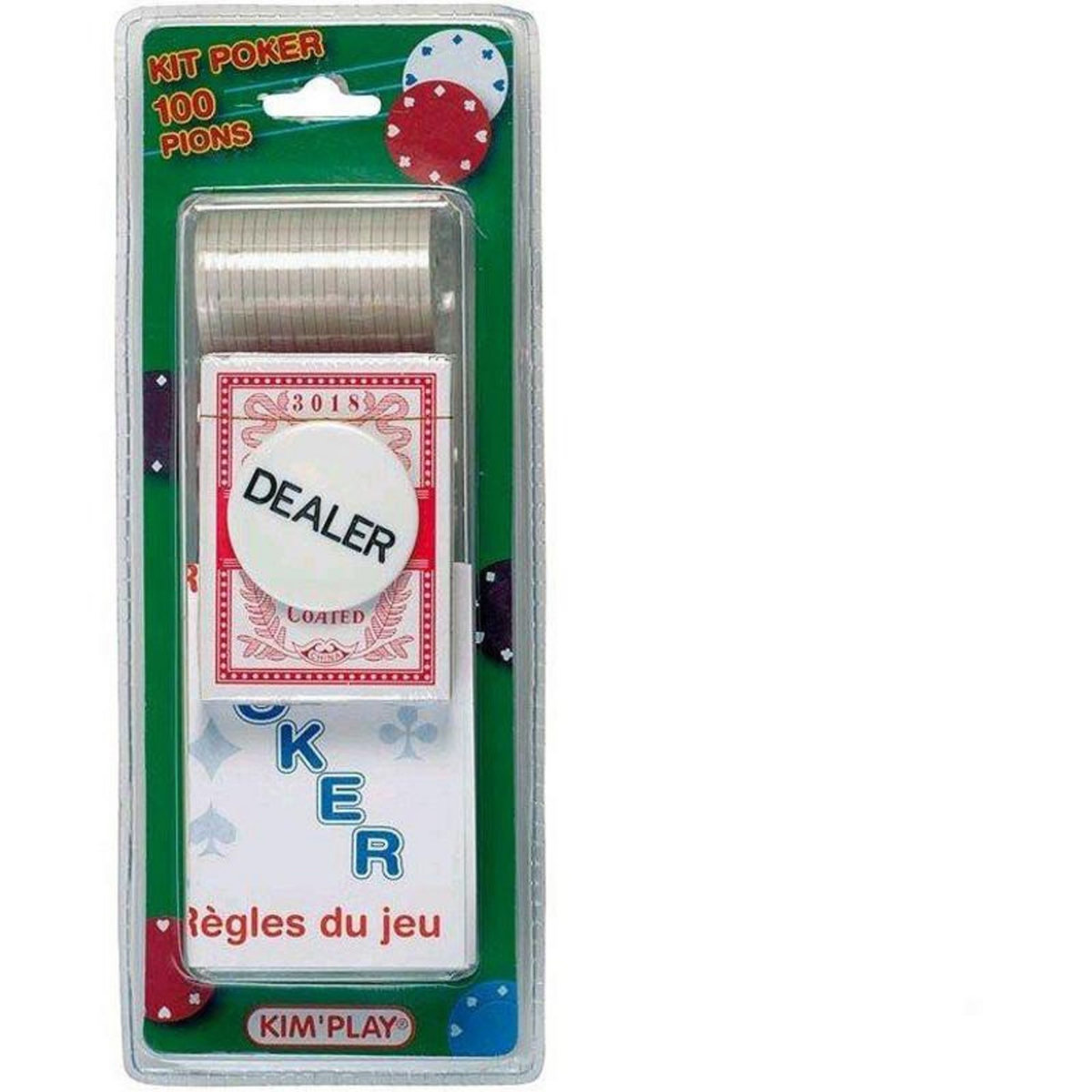 Kim Play KIT POKER 100 JETONS KIM PLAY COU360