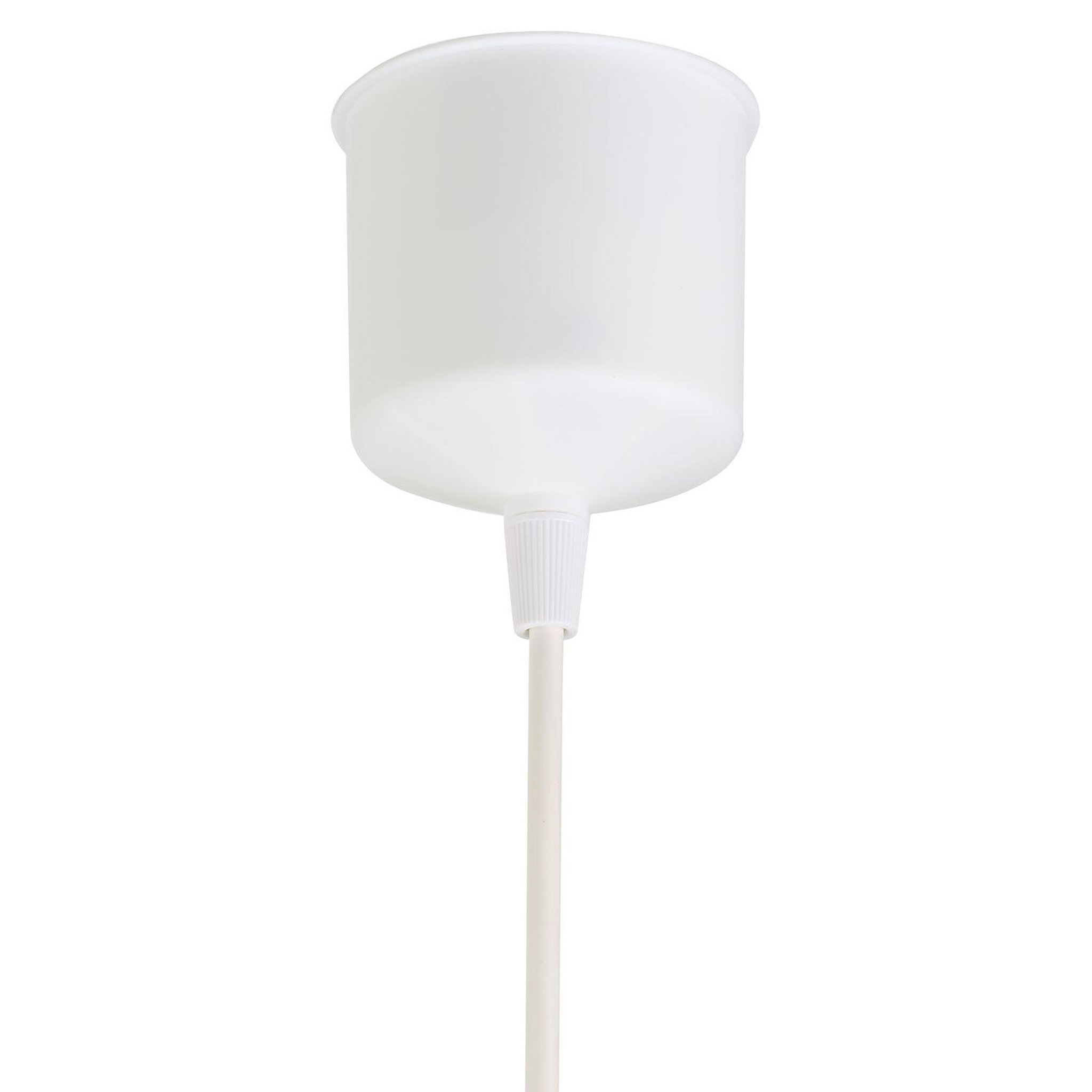Voir la diapositive 3 : ATMOSPHERA Suspension scandinave Moki - Diam. 42 cm - Blanc