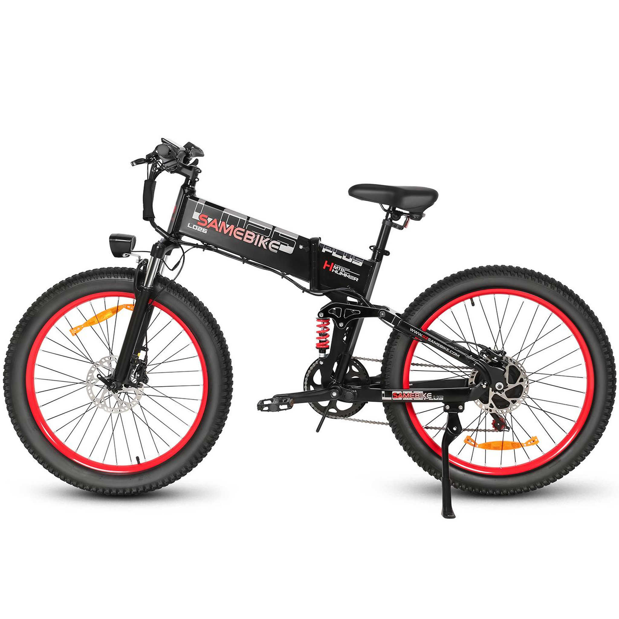 SAMEBIKE Vélo électrique pliable SAMEBIKE LO26-Plus. Coloris disponibles : Bleu, Noir
