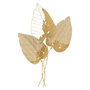Voir la diapositive 1 : Paris Prix Décoration Murale en Métal  Autumn Leaf  84cm Or