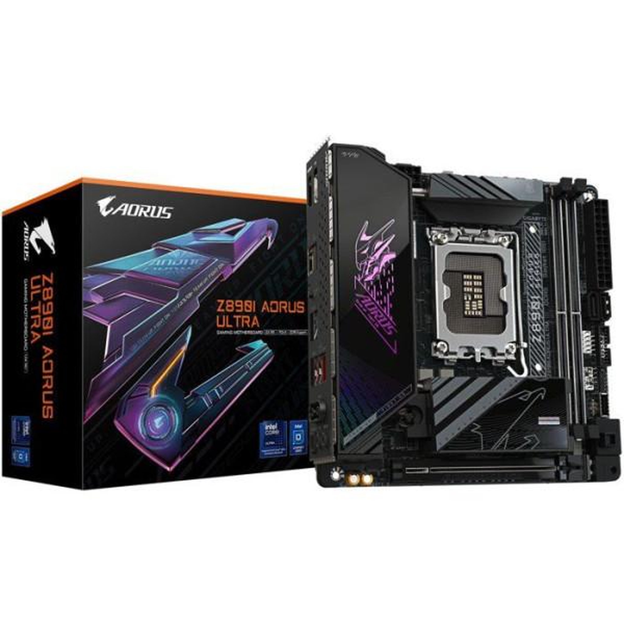 Gigabyte Carte mere - GIGABYTE - Z890I AORUS ULTRA - Format Mini-ITX - Chipset Intel Z890 - WiFi 7 intégré