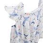Voir la diapositive 3 : Petit Béguin Robe enfant en gaze de coton Tiana