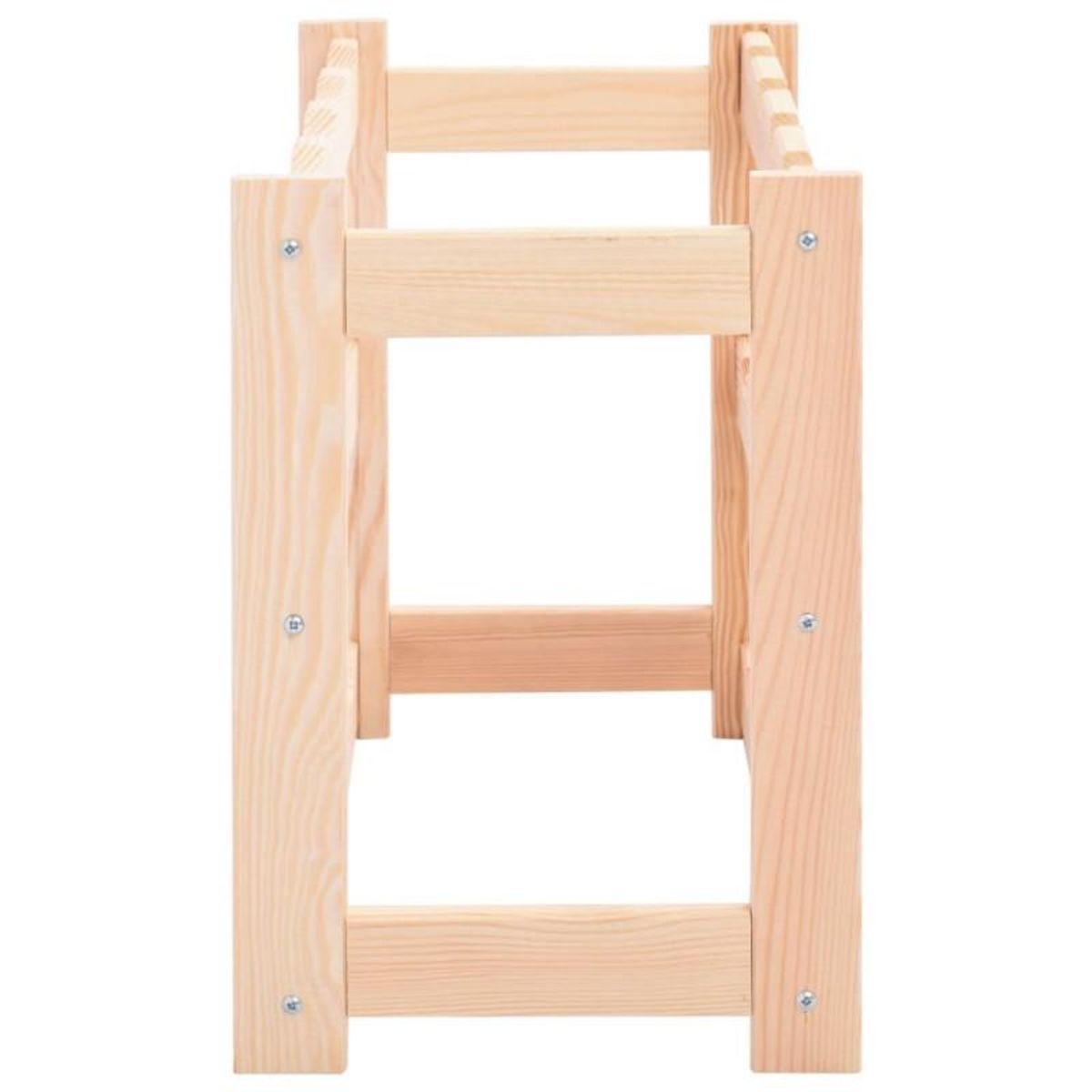 VIDAXL Casier à bouteilles pour 12 bouteilles Pinède