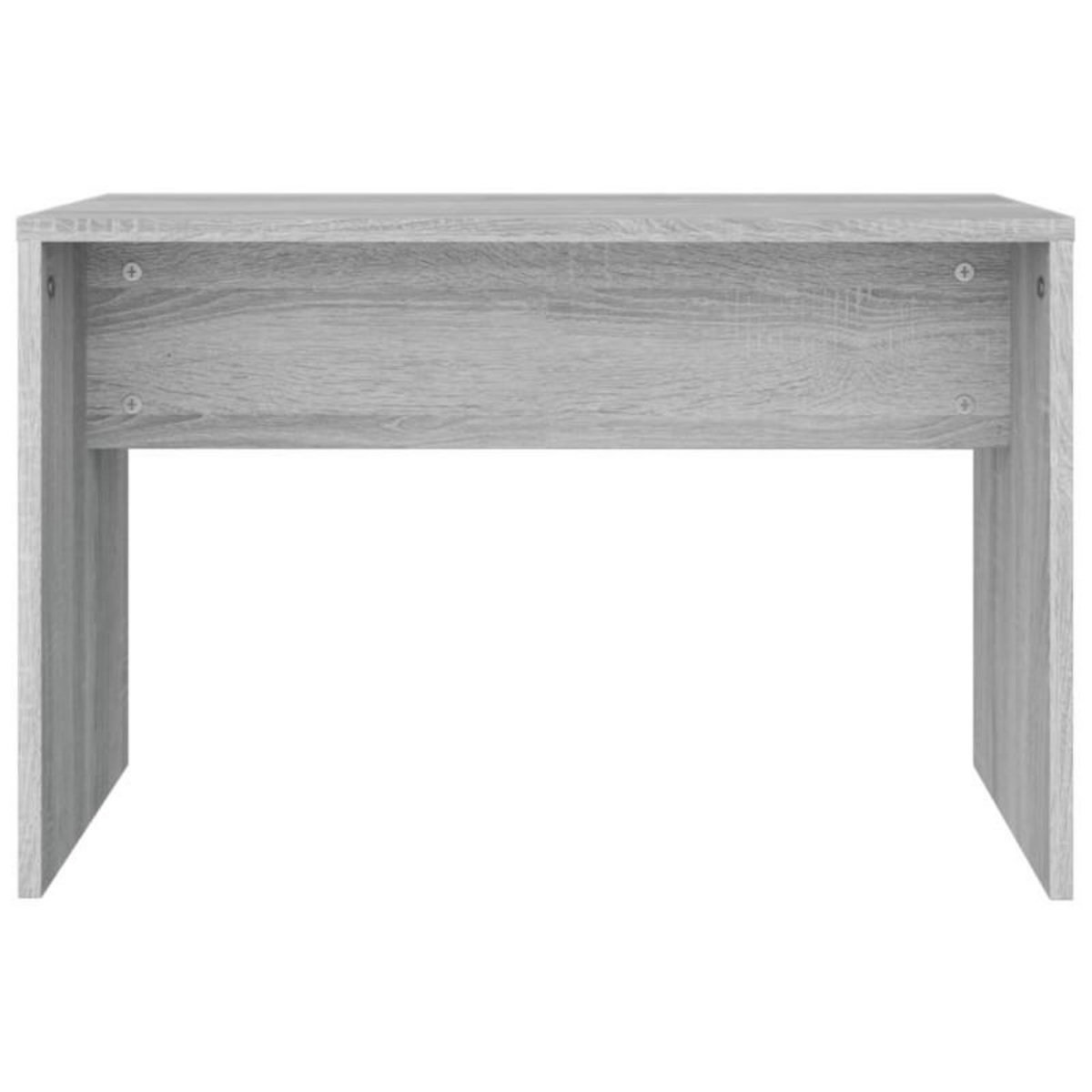 VIDAXL Tabouret de toilette Sonoma gris 70x35x45 cm Bois d ingénierie