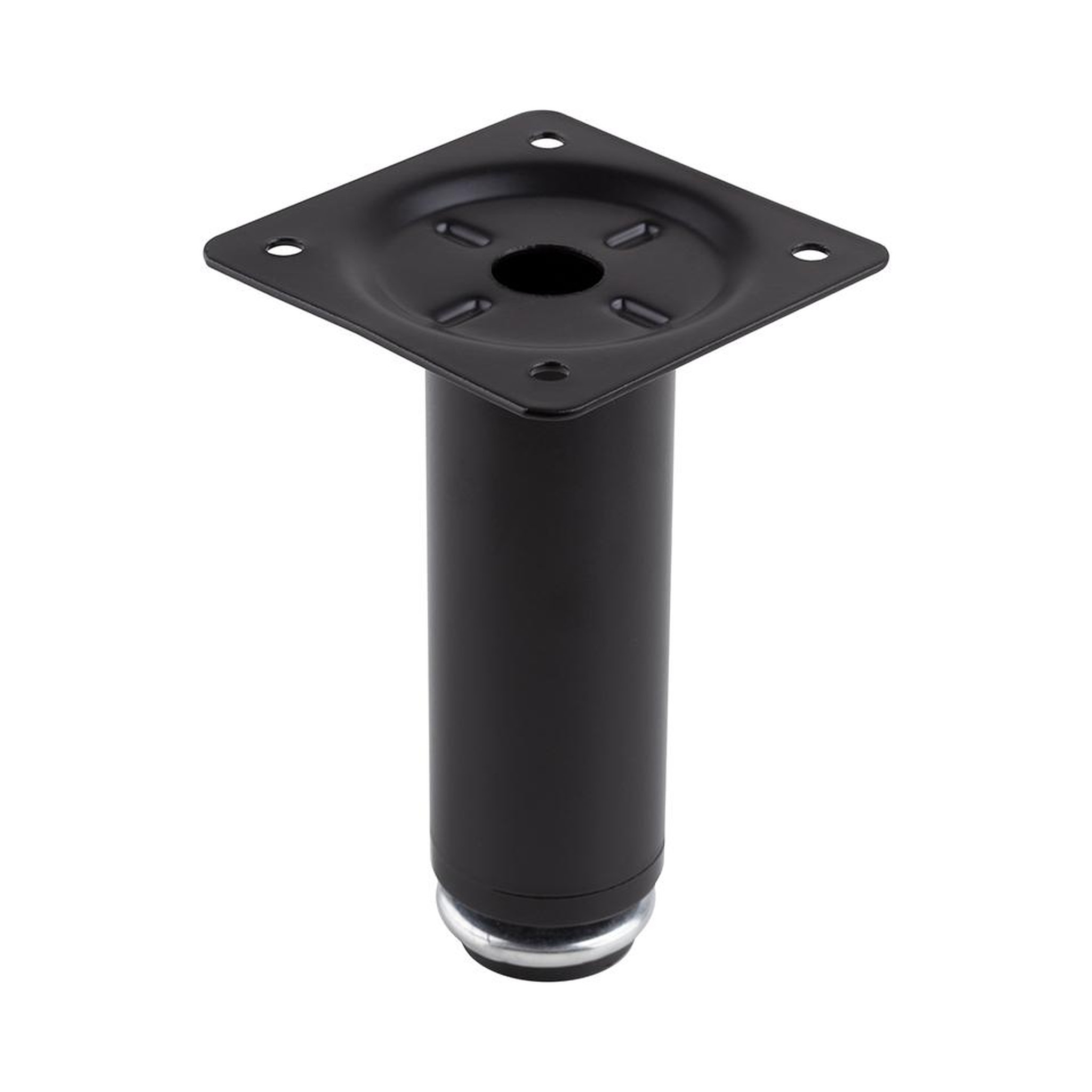 CENTRALE BRICO Pied de meuble fs014 100r mm noir mat