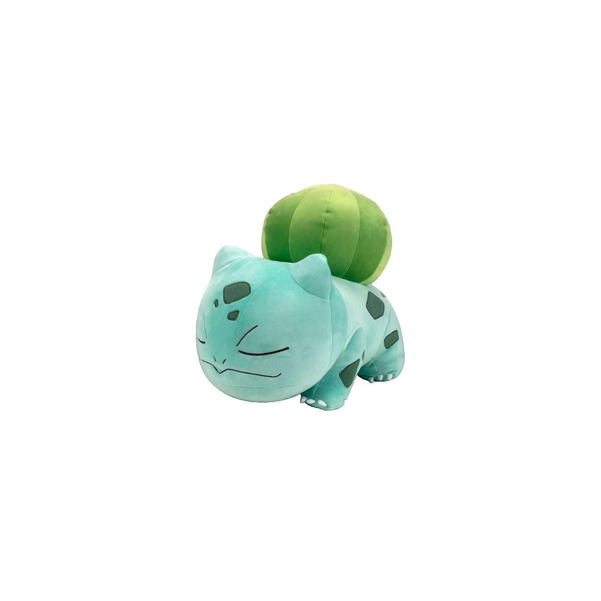 BANDAI Peluche Bandai Jumbo Endormie Pokémon Bulbizarre Vert