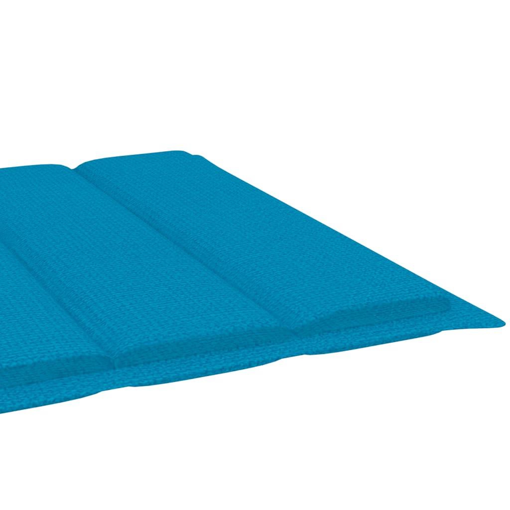 Voir la diapositive 3 : VIDAXL Chaise longue de jardin avec coussin Bois d'acacia solide
