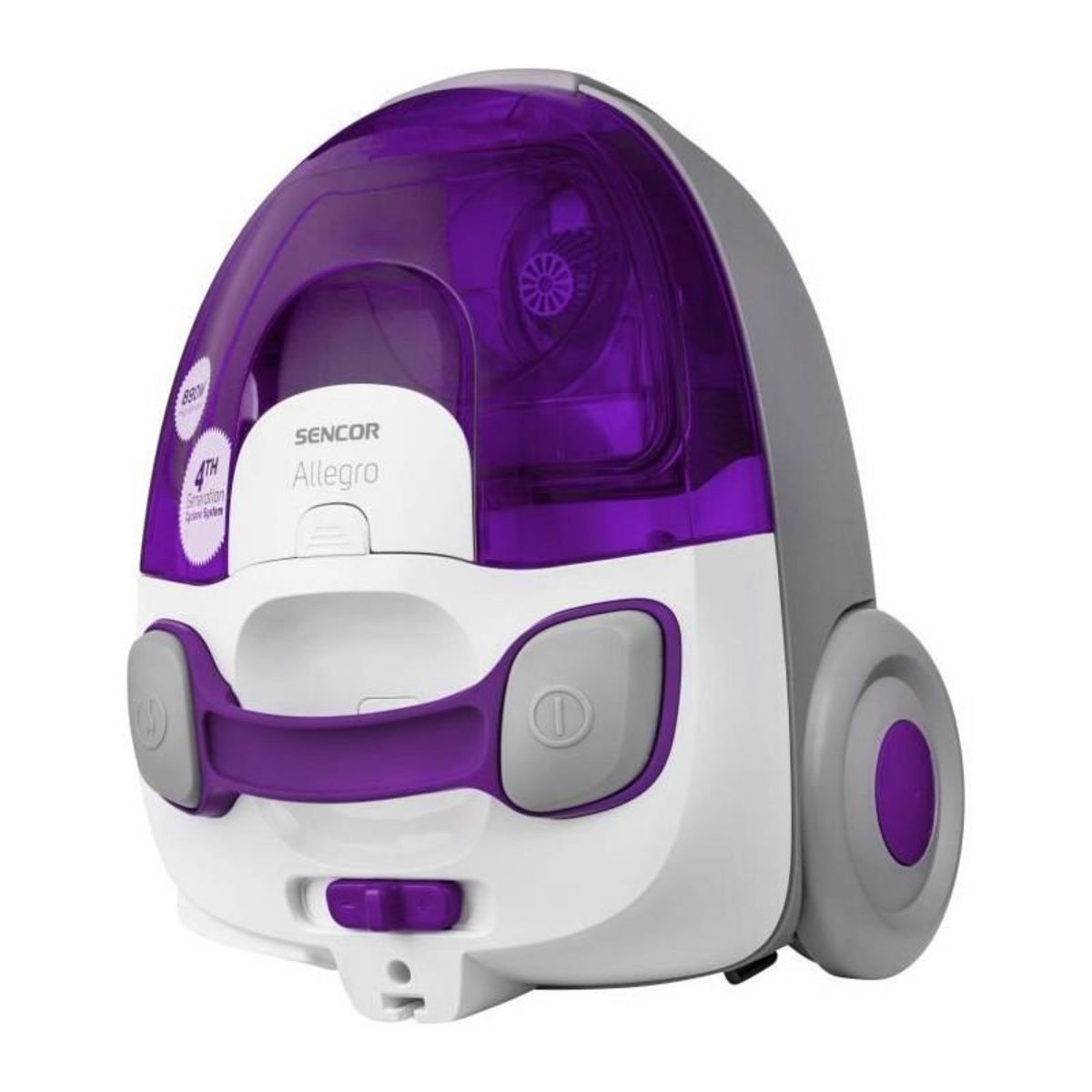 SENCO Aspirateur traineau sans sac - SENCOR - SVC-512VT - 890 W - 76 dB - 1,5 L - Violet