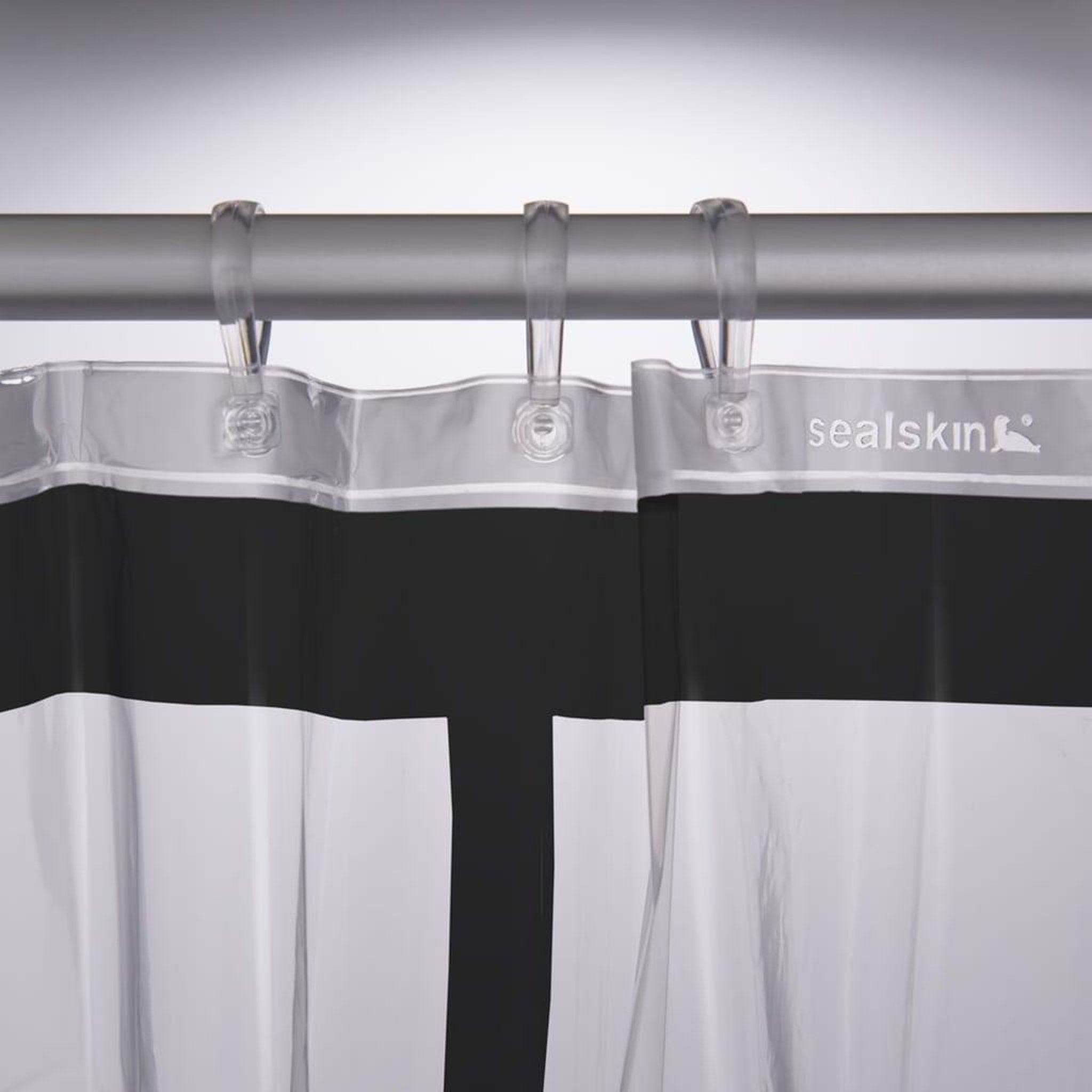 Voir la diapositive 3 : SEALSKIN Sealskin Rideau de douche Brix Transparent