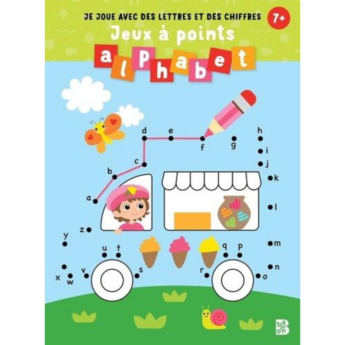 Point À Point Alphabet – Relier les points, jeux à imprimer – TLBQZ