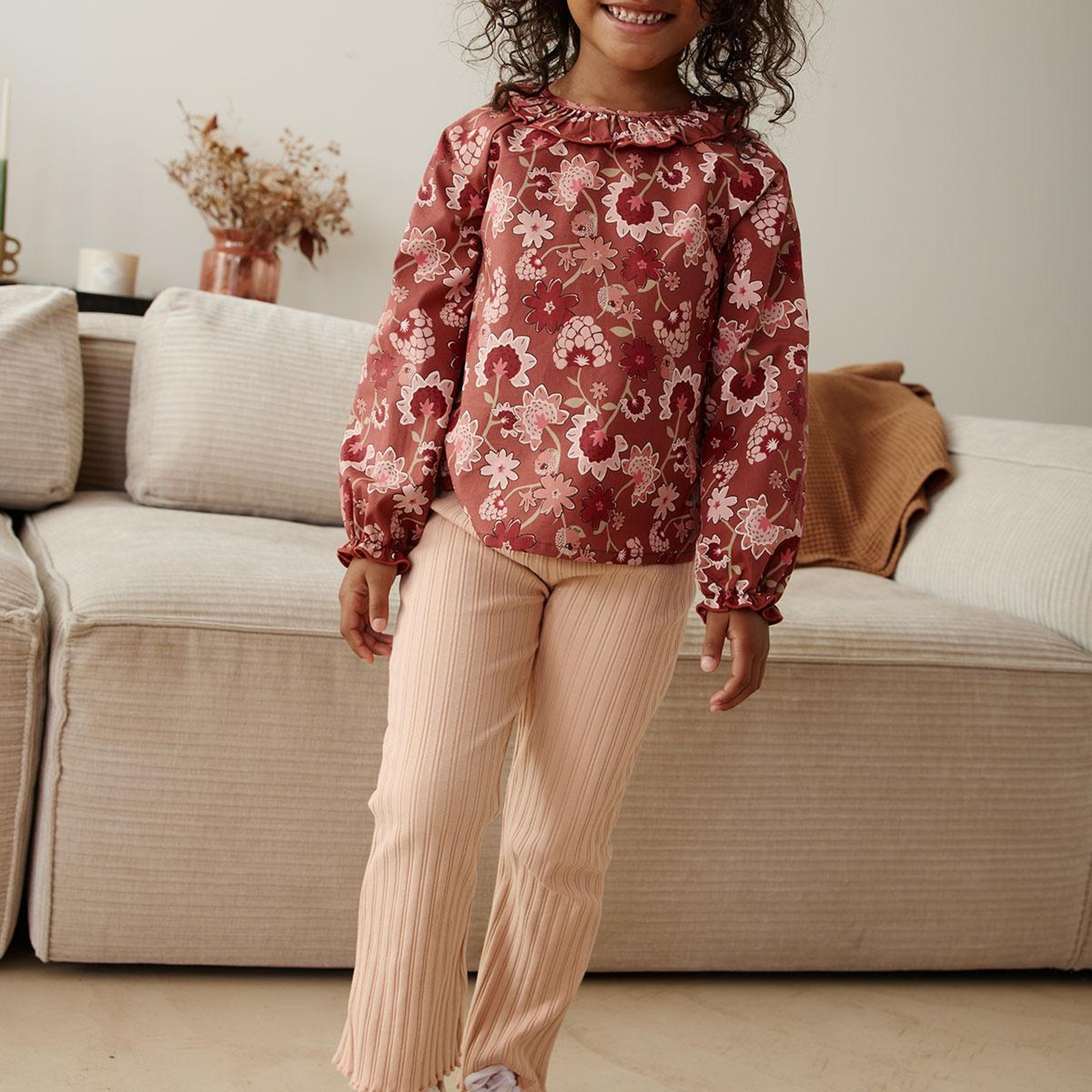 Voir la diapositive 6 : PETIT BEGUIN Lot de 2 leggings enfant côtelés léa