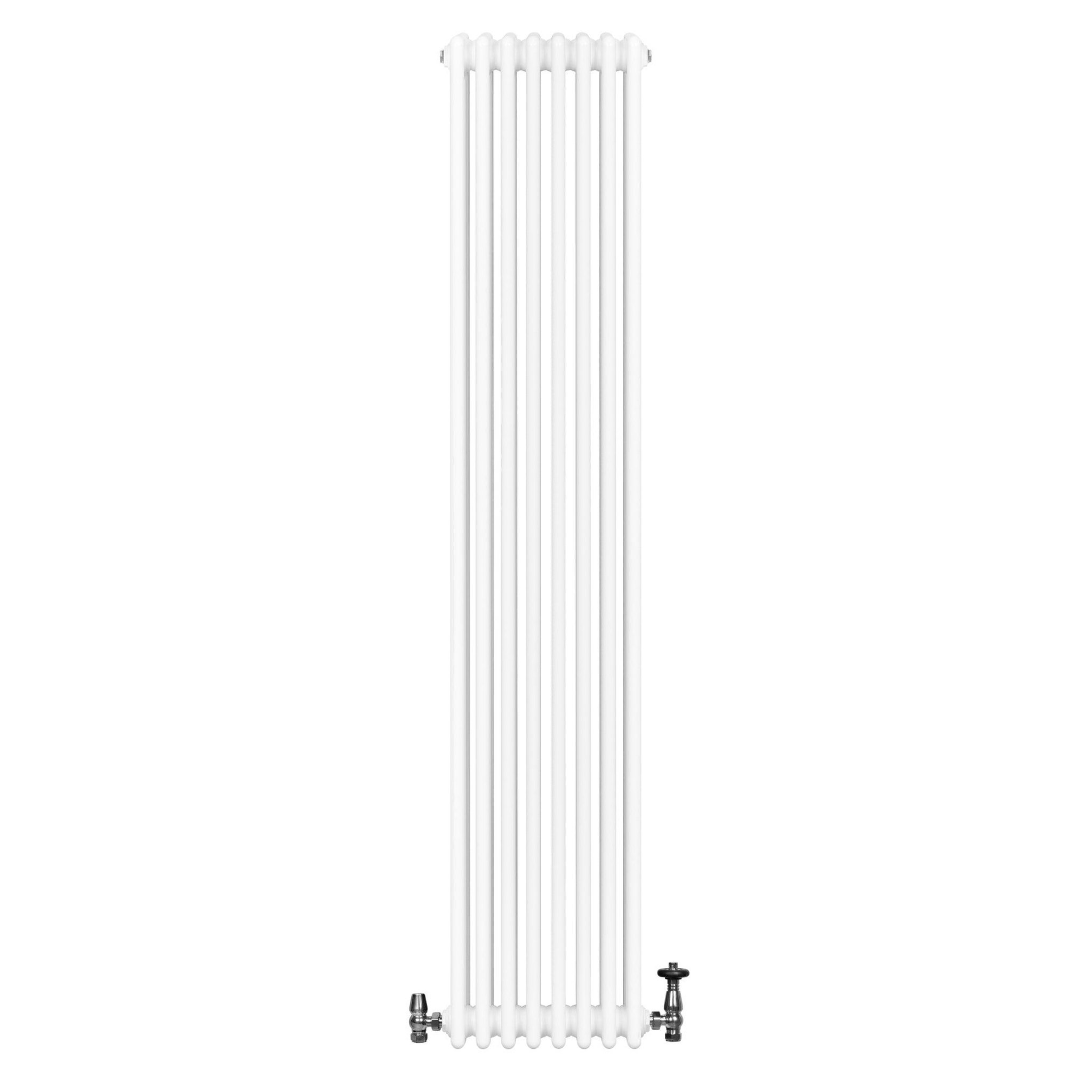 Voir la diapositive 2 : MONSTERSHOP Radiateur traditionnel à 4 colonnes & vannes - 1800 x 380 mm