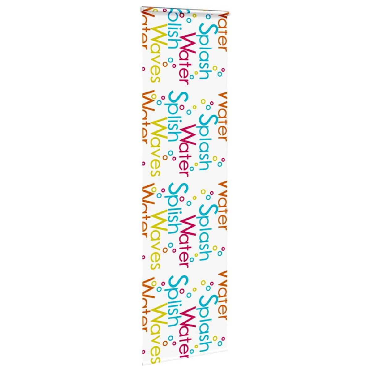 VIDAXL Store enrouleur de douche avec cassette largeur du tissu 76 cm