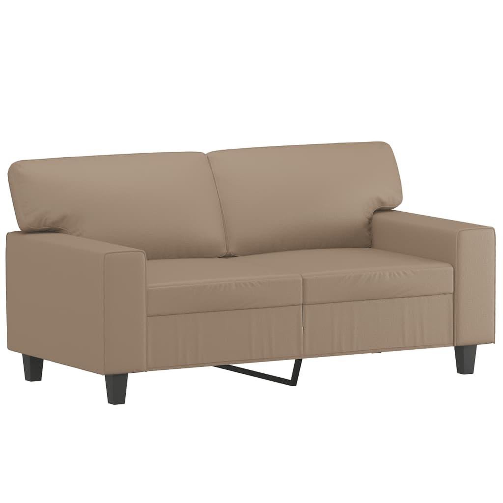 Voir la diapositive 3 : VIDAXL Ensemble de canapes 2 pcs cappuccino similicuir